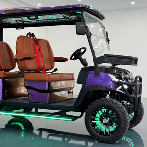 Luxury Design 4 Seater Golf Cart 48v <b>72v</b> <b>Battery</b> Mini Accept Customization Customized Comfort Personalize Your Ride With Custom - Product Image 1