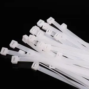Нейлоновые пластиковые кабельные стяжки самоблокирующийся ремешок