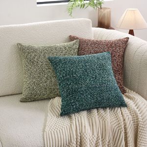 手工制作装饰枕套 18x18 条纹抱枕套 纹理枕套 农舍装饰靠垫套 - Product Image 3