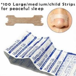 แผ่นแปะจมูกแก้กรนขายดีที่สุด ช่วยให้หายใจได้ดีขึ้น อุปกรณ์ดูแลสุขภาพ - Product Image 4