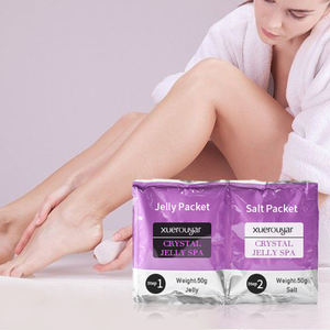 OEM ODM <span class=keywords><strong>Pure</strong></span> Nature Lavender Crystal Jelly Spa Foot Soak Producto DIY <span class=keywords><strong>Urea</strong></span> <span class=keywords><strong>Crema</strong></span> para el cuidado de la piel Suavizar Blanquear Foot Salt Scrub - Product Image 5