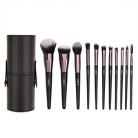 YDINI 11 pièces fond de teint lâche puissance cosmétique faire des pinceaux outil visage joue Contour fard à joues nez poudre Blush pour maquillage