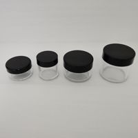 PS Poudre Poudre Cas Fard À Paupières Bouteille Petite Bouteille Ronde 5g 10g 20g 30g Bouteille De Maquillage en Stock