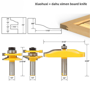 Fresa de doble filo estilo cam, de carburo sólido, resistente al desgaste, para corte de madera, MDF y contrachapado a alta velocidad en CNC, OEM - Product Image 2