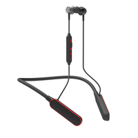 Headphone tali leher BT V5.2 nirkabel 120 jam waktu kerja 12mm Speaker HD panggilan Headset nirkabel olahraga earbud Noise Cancelling