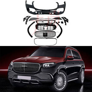 <span class=keywords><strong>Mercedes</strong></span> Benzz <span class=keywords><strong>2020</strong></span> + <span class=keywords><strong>GLS</strong></span> X167 modifié pour <span class=keywords><strong>Maybach</strong></span> kit carrosserie calandre ensemble pare-chocs avant et arrière 1:1 mise à niveau du kit carrosserie <span class=keywords><strong>Maybach</strong></span> - Product Image 4
