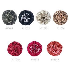 Nouveauté <span class=keywords><strong>Bonnet</strong></span> <span class=keywords><strong>de</strong></span> <span class=keywords><strong>nuit</strong></span> en velours d'hiver doux et moelleux à double couche élastique réversible en satin <span class=keywords><strong>de</strong></span> <span class=keywords><strong>soie</strong></span> pour femmes - Product Image 5
