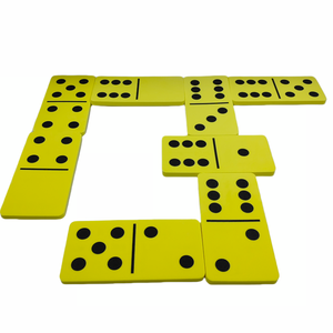 Juego de dominó gigante-Juguete de jardín de espuma EVA Jumbo para niños y adultos-Diversión interior y exterior incluye 28 piezas grandes de dominó - Product Image 6