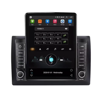 Android 13 Tesla 8+128G Autoradio GPS Android pour Fiat Stilo 2010 Carplay Caméra 360° AM FM SWC Système audio GPS auto