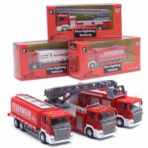 9 Modelli di Veicoli da Costruzione in Metallo, <span class=keywords><strong>Camion</strong></span> dei Pompieri, Escavatori, <span class=keywords><strong>Camion</strong></span> <span class=keywords><strong>della</strong></span> <span class=keywords><strong>Spazzatura</strong></span>, Auto <span class=keywords><strong>Giocattolo</strong></span> in Scala 1:50 - Product Image 4