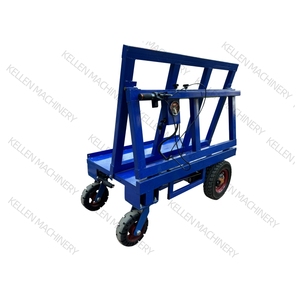 New Design Heavy Duty 800kg Foldable Glass Moving <b>Trolley</b> for Warehouse Metal a Frame Cart Double Sided Transport Cart for Glass - Product Image 2