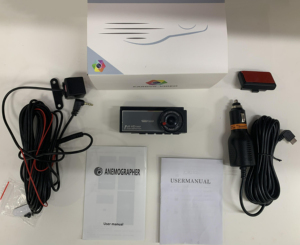 Caméra de voiture Wifi, <span class=keywords><strong>dashcam</strong></span> Wifi 3 canaux (avant, intérieur, arrière), enregistreur 1080P avec écran IPS 2 pouces, enregistrement en boucle - Product Image 6