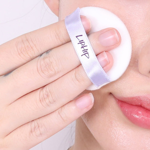 LIPHIP Blur <b>Powder</b> Pact Puff Soft Velvet Replacement <b>Compact</b> <b>Powder</b> Puff Oil Control Makeup Setting Applicator - Product Image 2
