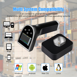 Đa màu sắc tùy chọn 2D Đầu đọc mã vạch bluetooth không dây CMOS Bar QR Máy quét mã cho kho bán lẻ và hậu cần - Product Image 4