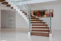 PRIMA Escalier Moderne Complet avec Rampe et Main Courante – Ensemble d'Escalier Intérieur pour Maison Moderne – Meilleur Prix