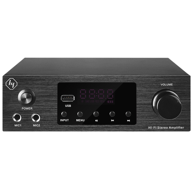 Professional High Power 2.0 Hi-Fi Home Theater Stereo Audio Amplifier System AV-260