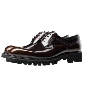 Zapatos Formales de Lujo para Hombre, Estilo Inglés, con Cordones, Punta en Pico, que Aumentan la Estatura, Casuales de Negocios - Product Image 1