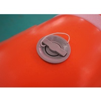 Barrière d'inondation d'eau amovible barrière de tuyau de contrôle cylindrique flottante gonflable barrage barrière d'inondation remplie d'eau gonflable en PVC
