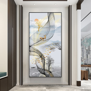 Dipinto Murale Moderno di Lusso, Stampa Digitale con Cornice in Cristallo, Decorazione Artistica per Soggiorno e <span class=keywords><strong>Camera</strong></span> <span class=keywords><strong>da</strong></span> <span class=keywords><strong>Letto</strong></span> - Product Image 1