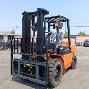 Carretillas elevadoras diésel de 5 toneladas para trabajo pesado 4WD todoterreno para terrenos difíciles Elevación de 6m Nueva carretilla elevadora y accesorio de carretilla elevadora - Product Image 5