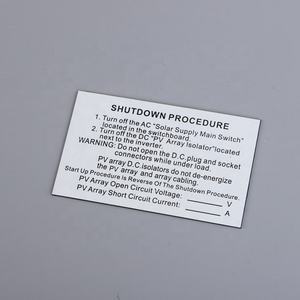 Targa in Alluminio Personalizzata con Logo 3D per Interni ed Esterni, Segnaletica da Parete per Uffici e Attività Commerciali - Product Image 3