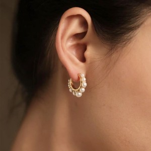 Nouvelles boucles d'oreilles élégantes et simples au design géométrique, en alliage plaqué or avec pierres en zircon, boucles d'oreilles tendance - Product Image 3