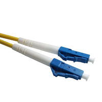 Kabel Patch Fiber Optik Single Mode Simplex LC UPC ke LC UPC 1m FTTX FTTH FTTR untuk 4G Outdoor