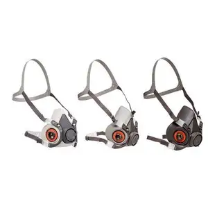 UT 6300 masker <span class=keywords><strong>Gas</strong></span> wajah setengah wajah, pelindung pernapasan 6100 tahan kimia 6200 6300 - Product Image 1