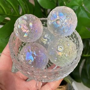 Aura Clear - Cristal de Cuarzo Arcoíris Fundido, Cristal de Ángel Luna, Artesanías de Cristal Coloridas en Venta - Product Image 6