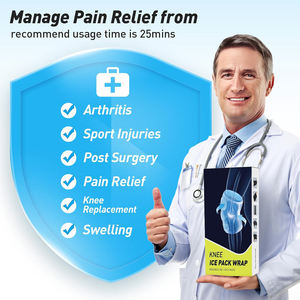 מוצרים טרנדיים 2026 קולקציה חדשה רטייה קרה רב פעמית לברך עם קרח להקלה על כאבים - Product Image 4