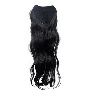 Extensiones de Cabello de Cola de Caballo, Extensiones de Cabello Humano, Postizo Envolvente - Product Image 1