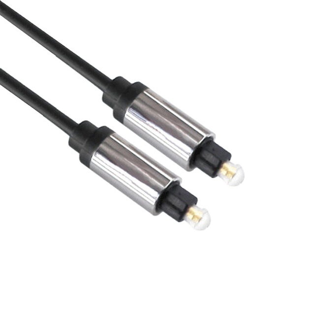 Premium Quality 24K Gold Plated 6-Core Fiber Optic Audio Video Cable Toslink Plug OEM ODM Customizable