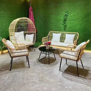 Hot Selling Garden Furniture Lounge Set Villa Leisure Pe <b>rattan</b> Aluminum Alloy <b>Sofa</b> Outdoor Lounge Sectional <b>Sofa</b> Furniture Set - Product Image 6