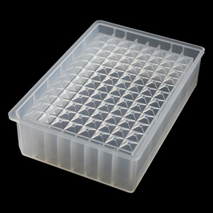 Yongyue - Tanque de Almacenamiento de Líquidos de 96 Canales, 195 ml, Contenedor Rectangular de Plástico para Dispensar Muestras de Reactivos - Product Image 1