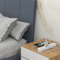 AC-A1 Kemasan Kotak Warna USB Ganda Putih 2021 Diskon Besar Ponsel Android Pengisi Daya Grosir