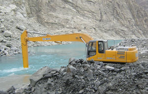 XCMG ufficiale usato XE260CLL 27 Ton ad alta portata demolizione lungo braccio escavatore - Product Image 6