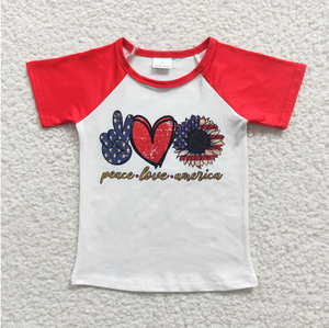 เด็กชาย พี่น้อง ลูกชาย ลูกสาว เสื้อยืดวันที่ 4 กรกฎาคม - Product Image 2