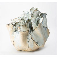 Sculpture de bureau personnalisée, ornements en céramique faits à la main, bol en céramique style porcelaine fine pour décoration d'hôtel et œuvre d'art