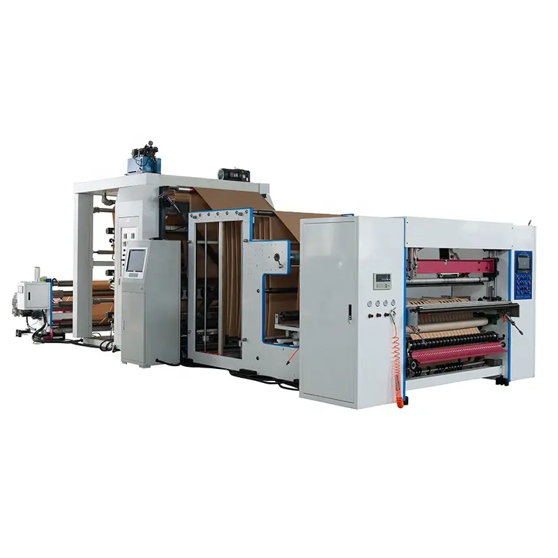 New Product 1400mm Water Activated Kraft Paper Slitting Printing Machine
