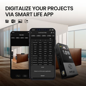 Herramienta de Medición Láser de Alineación Visual Bilateral Larga con Pantalla de Ángulo de Rotación en Tiempo <span class=keywords><strong>Real</strong></span> - Product Image 5