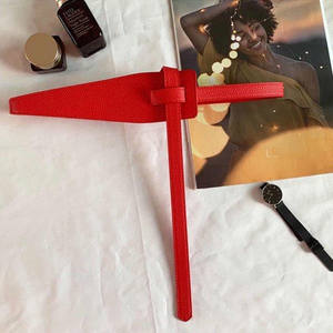 Ceinture en cuir pour femme personnalisée, ceinture de robe pour jeans, combinaison, manteau, ceinture de mode à nouer, ceinture en cuir véritable - Product Image 2