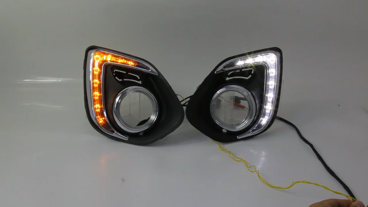 Mistlampen Koplamp Voor Mitsubishi ASX Outlander L200 Pajero Grandis Galant 2003 2015 Led Mistlamp Voorbumper Mistlamp