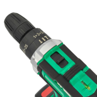 Perceuse sans fil mini 21V 50Nm à moteur à balais, batterie lithium, vitesse variable industrielle, mandrin réversible 10mm pour le travail du bois domestique OEM