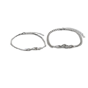 Acacia Tree Couple <b>Bracelet</b> Silver Branch Design Unisex Jewelry Gift <b>For</b> Valentine's Day - Product Image 5