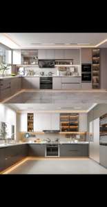 Muebles de cocina personalizados de lujo 2025, fabricante de islas, diseños modernos, armario de cocina para el hogar - Product Image 6