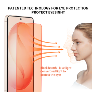 Protection d'écran en <span class=keywords><strong>verre</strong></span> trempé <span class=keywords><strong>pour</strong></span> téléphone avec lumière rouge 3 en 1, protection d'objectif d'appareil photo, film magnétique, coque <span class=keywords><strong>de</strong></span> téléphone <span class=keywords><strong>pour</strong></span> Samsung S25 S26 Plus ultra - Product Image 4