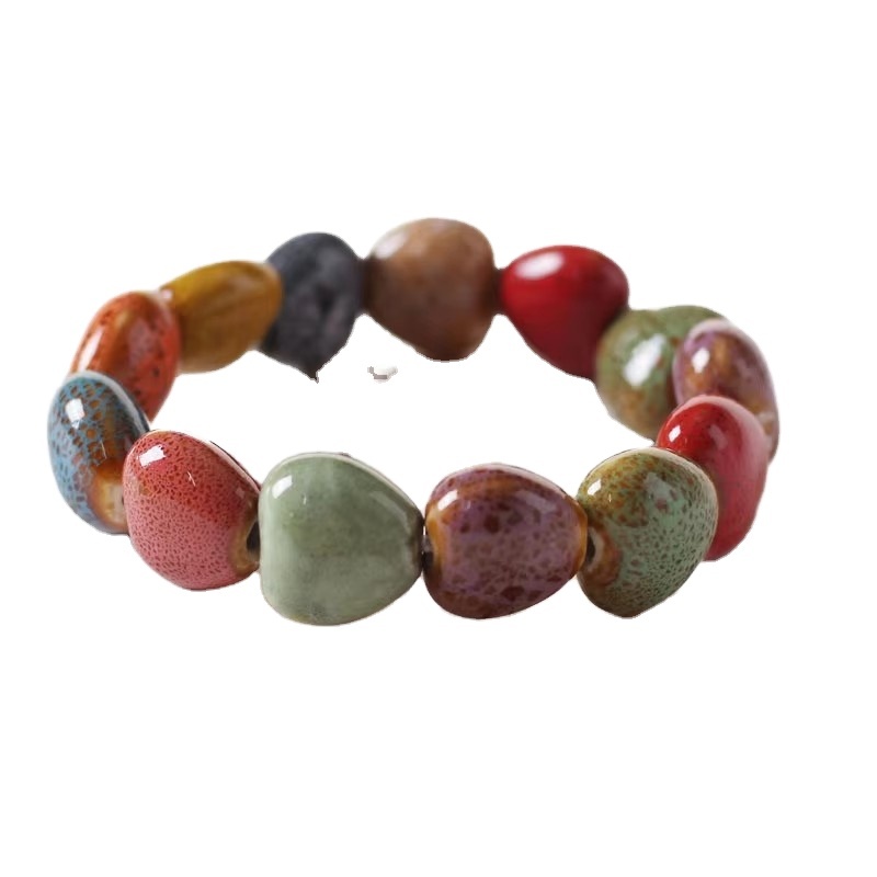 Romantic Soft Ceramic Beads Bracelet LOVE