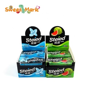 Menta Halal Sabores Afrutados Chicles Dulces Golpes Grandes Burbujas - Product Image 3
