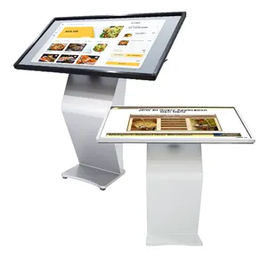 IR màn hình tự đặt hàng tương phản 1000:1 kiốt 50 inch màn hình cảm ứng kiosk nhà sản xuất Nhà cung cấp