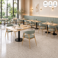 Mobilier moderne pour salons de chicha, cafés, boîtes de nuit et clubs : banquette en similicuir, canapé, table et chaises de restaurant